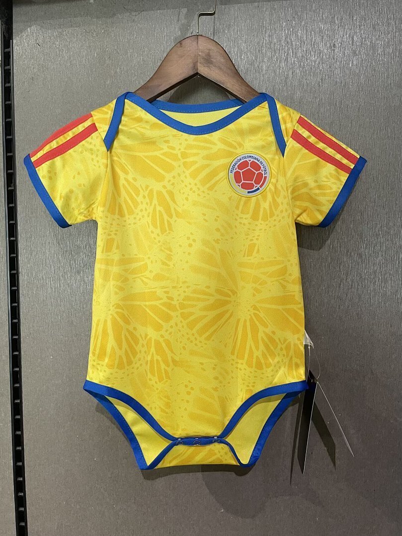 Colombia 2026 Baby World Cup Home Soccer Jersey
