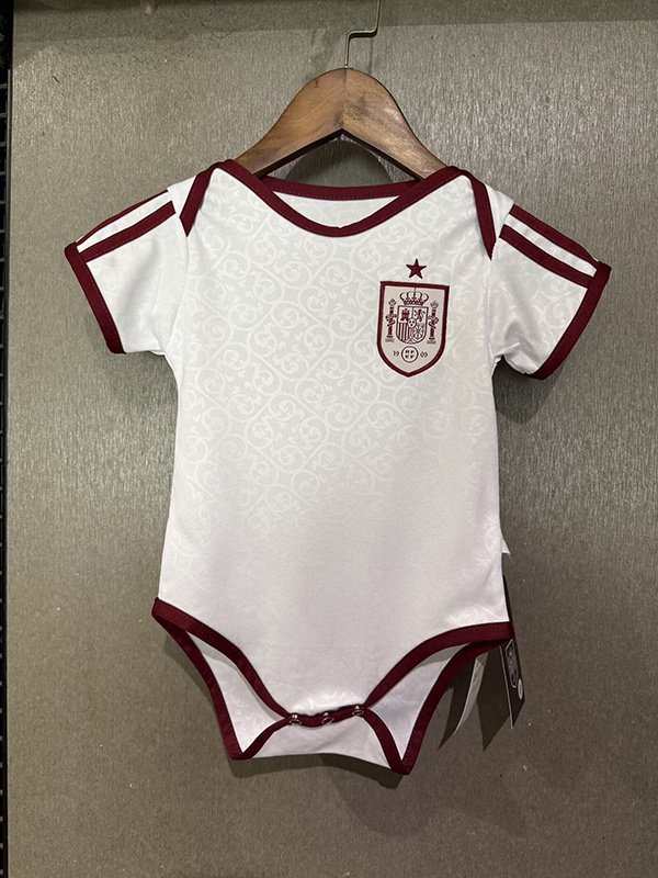 Spain 2026 Baby World Cup Away Soccer Jersey
