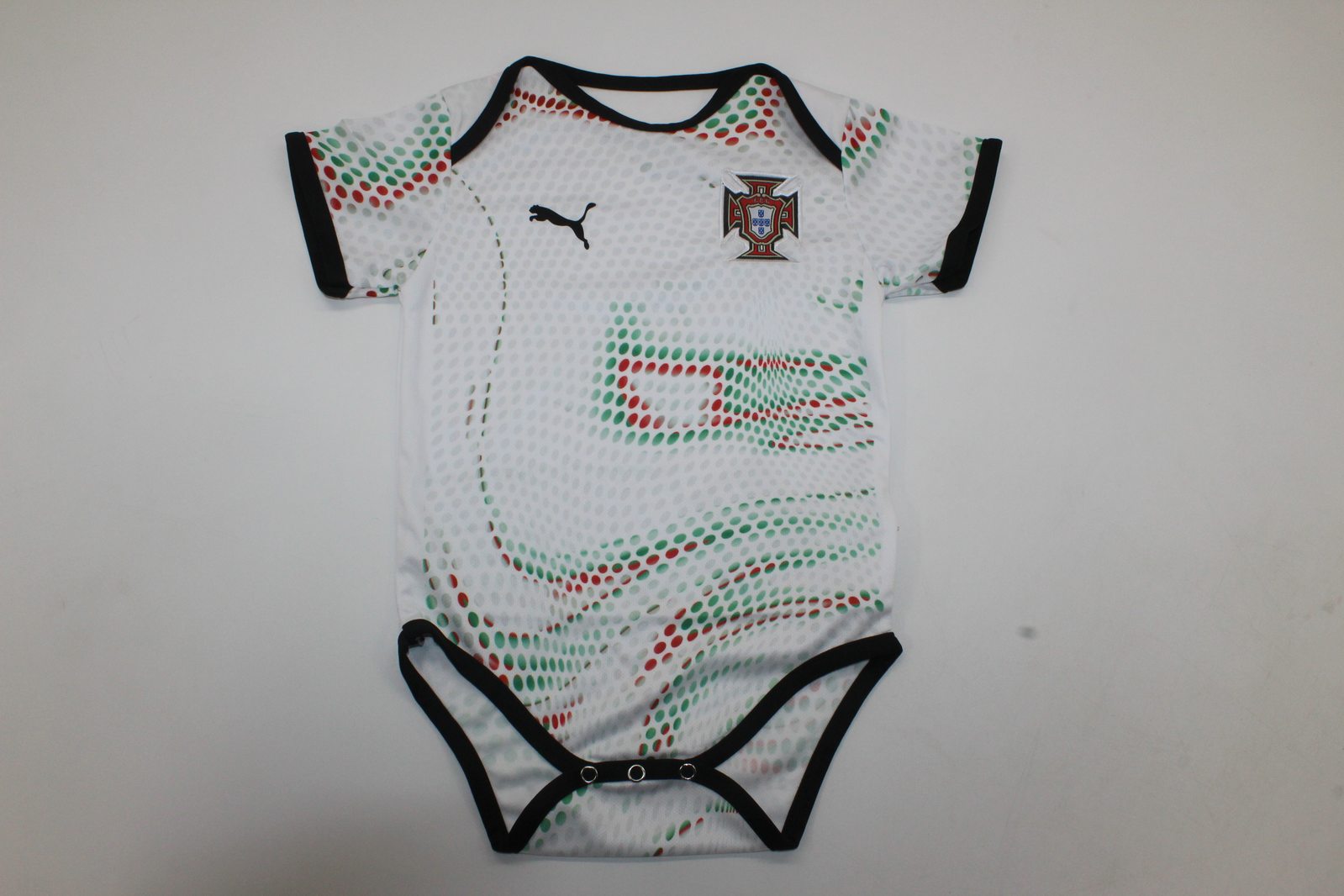 Potugual 2025 Baby Away White Soccer Jersey