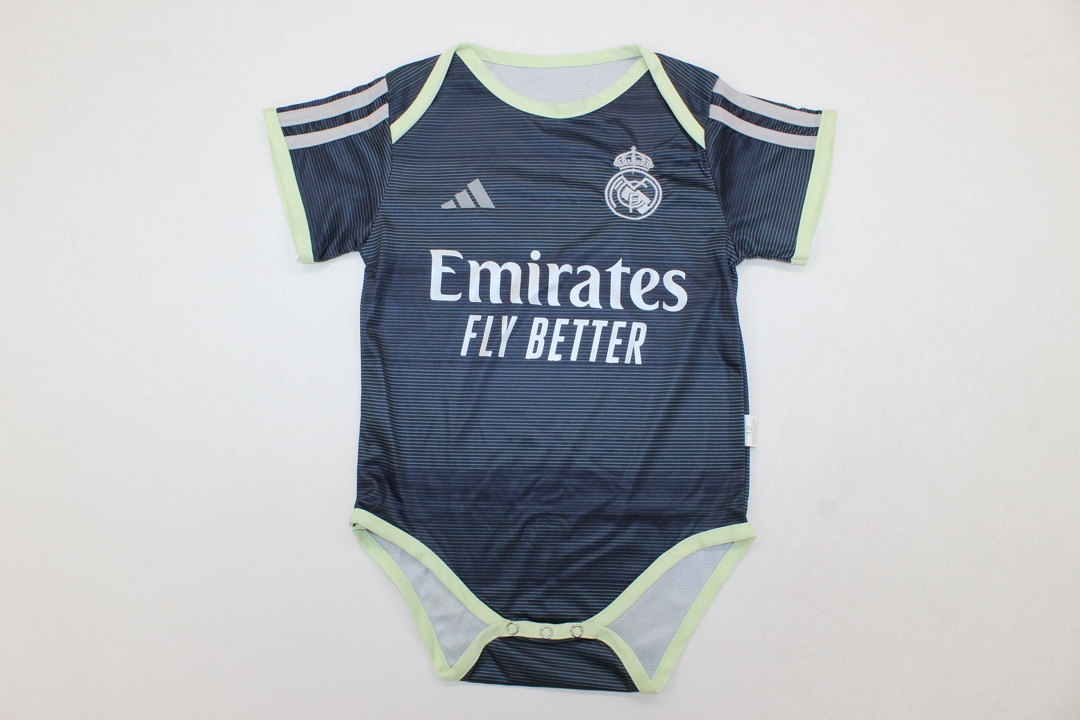 Real Madrid 25/26 Baby Away Navy Blue Soccer Jersey