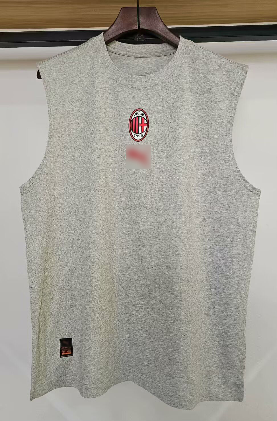 AAA Quality AC Milan 25/26 Grey Cotton Vest