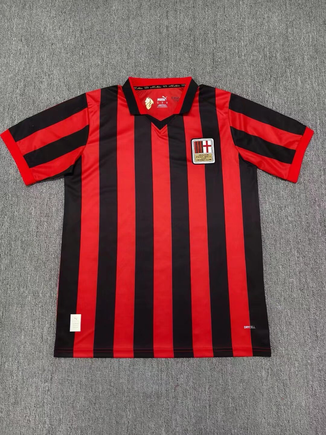 AAA Quality AC Milan 125th Anniversary Soccer Jersey